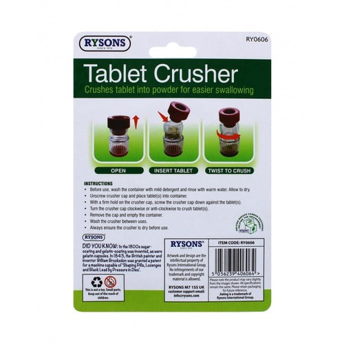 Tablet & Pill Crusher