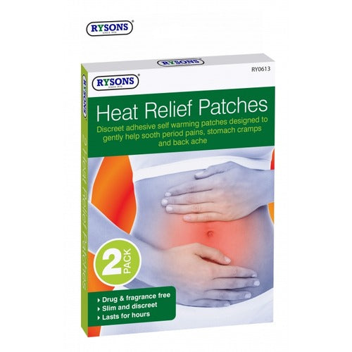 Heat Relief Patches 2pk