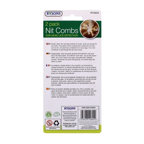 Nit Comb 2pk