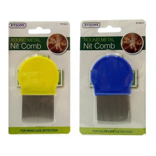 Round Nit Comb