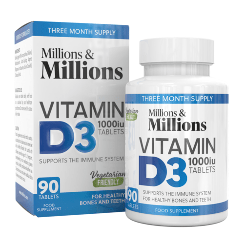 Vitamin D3 1000iu 90pk