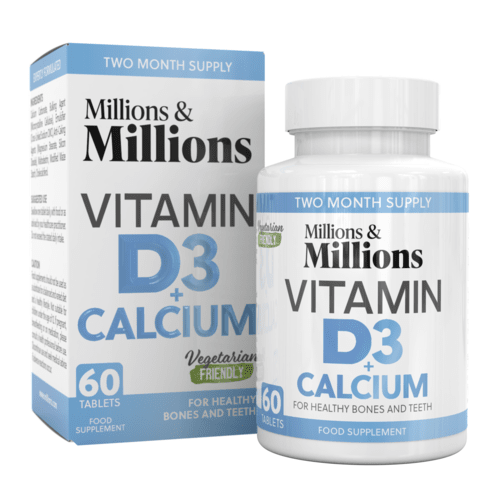 Calcium 400mg + Vitamin D3 200iu 60pk