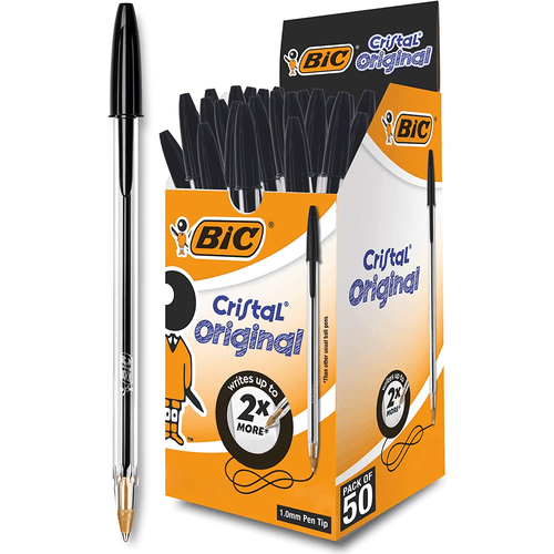 BIC Pens Black 50pk