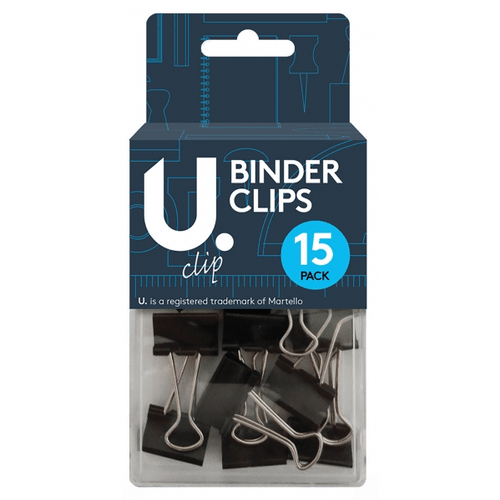 Binder Clips 15pk