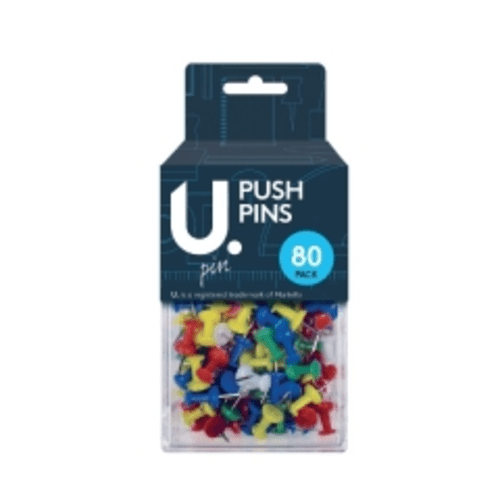 Push Pins 80pk