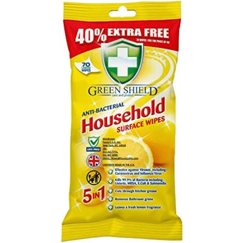 Greenshield Anti Bacterial Wipes