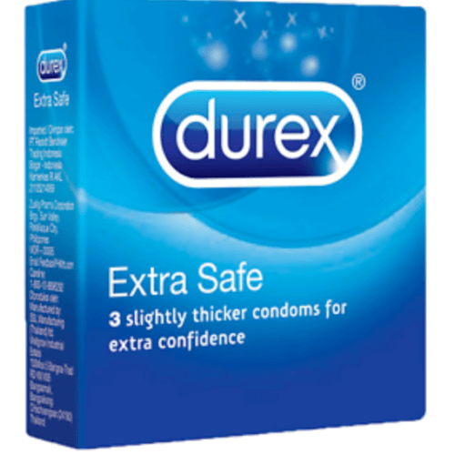 Durex Condoms Extra Safe 3pk x12
